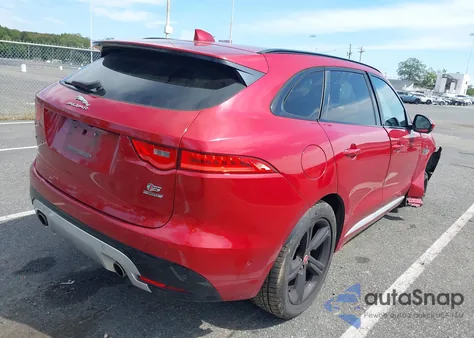 2017 Jaguar F-Pace S z USA, uszkodzony, nr VIN SADCM2BV6HA079173